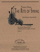The Rite of Spring Themes Orchestra sheet music cover